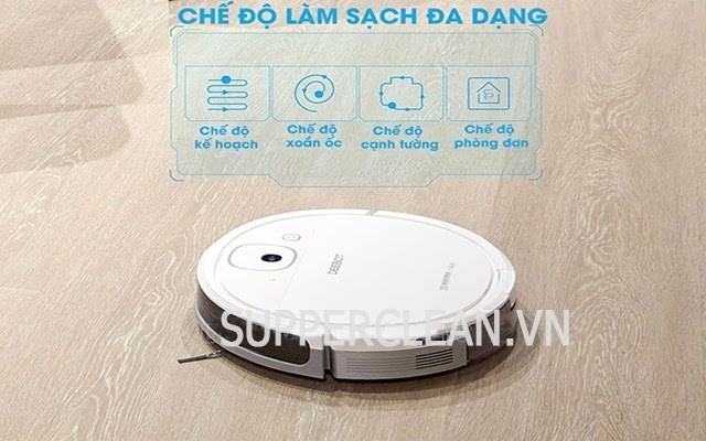 ecovacs deebot slim 11 có nhiều tùy chọn làm sạch