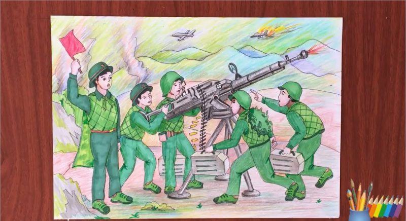 Ảnh 30 4 bộ đội Việt Nam nổ súng bên xác máy bay