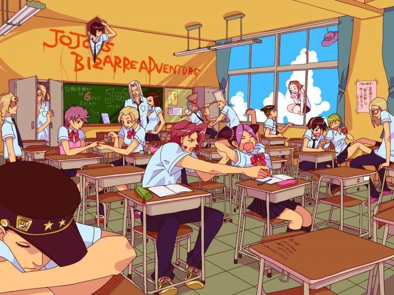 hình ảnh lớp học anime đẹp nhất
