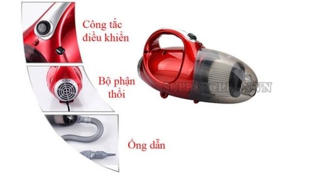 máy hút bụi máy hút bụi có một hệ thống đơn giản