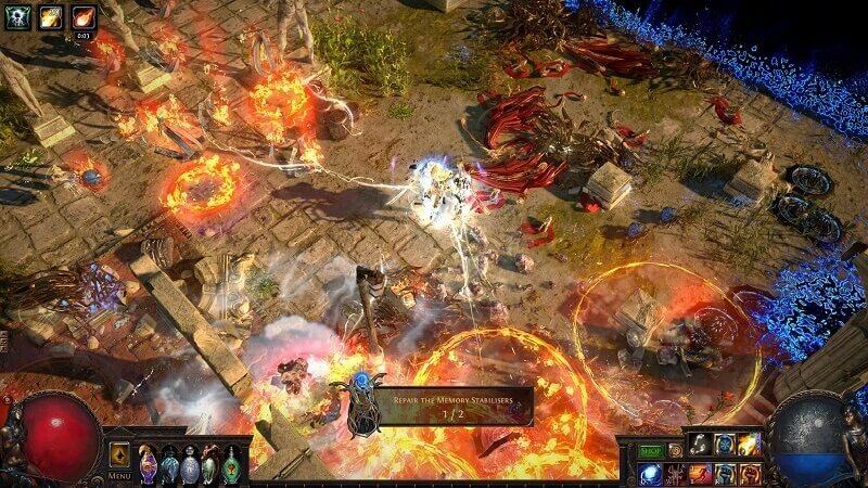 Path of Exile - Trò chơi mượn từ Diablo II