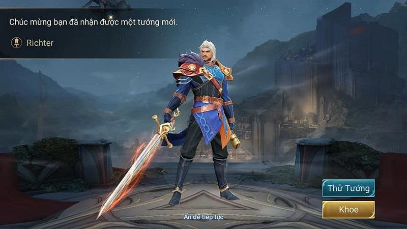 Liên Quân Mobile: Tướng Richter quá sợ, game thủ kêu trời