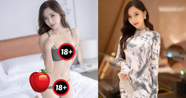 Wang Xin Yao diện sườn xám đón Tết và không quên show cả nội y đi kèm