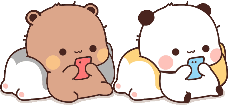 Phim hoạt hình dễ thương về hai chú gấu đang chơi trò chơi