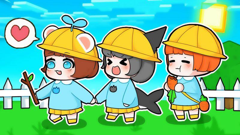 hình ảnh chibi trường mẫu giáo biệt đội anh hùng