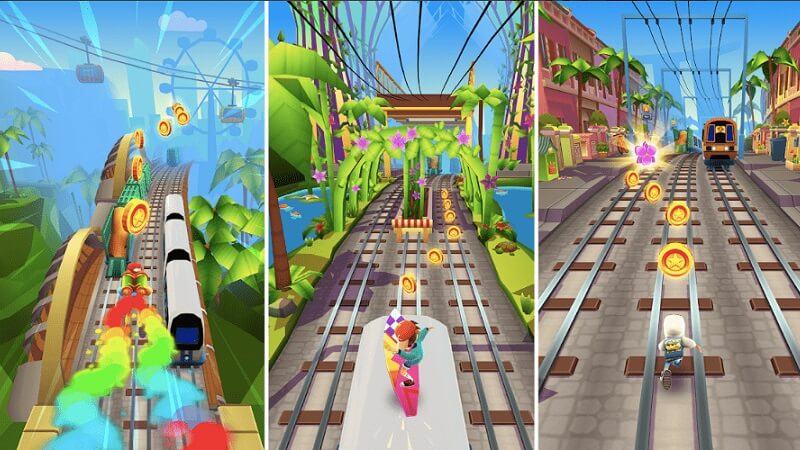 Subway Surfers - Trò chơi thông thường dành cho người chạy bộ