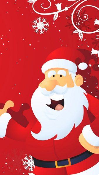 hình ảnh ông già noel mỉm cười hạnh phúc