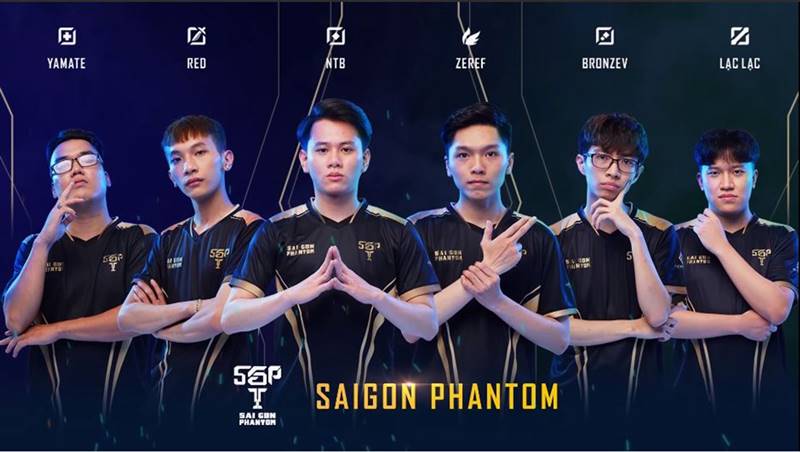 Trận đấu giữa BronzeV và Saigon Phantom