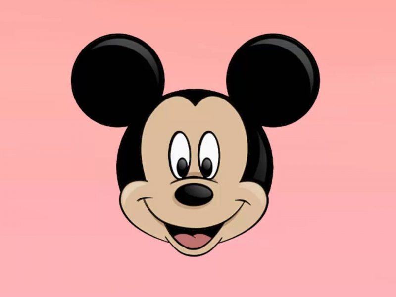 hình ảnh chuột mickey mặt cười