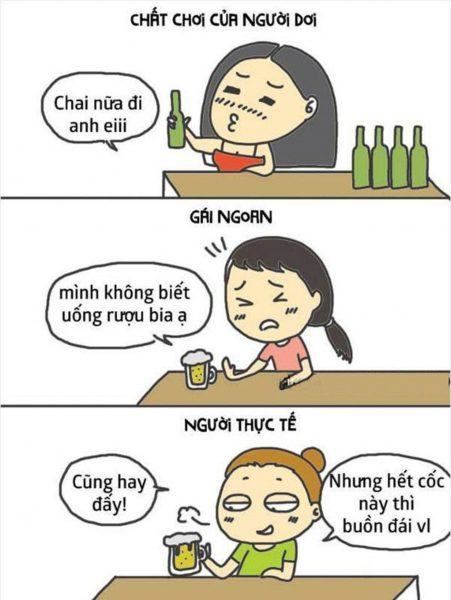 hình ảnh say rượu