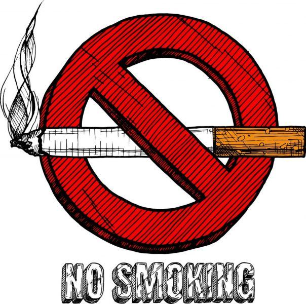 Hình ảnh cấm hút thuốc với thiết kế độc đáo