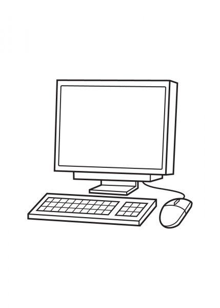 minh họa bàn phím máy tính