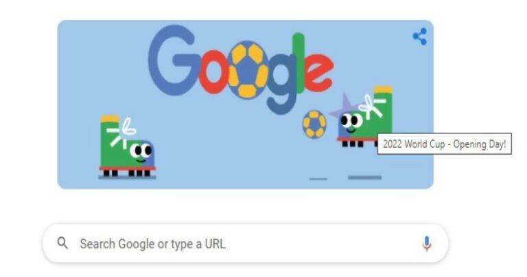 Google Doodle ra mắt game trực tuyến World Cup Qatar 2023