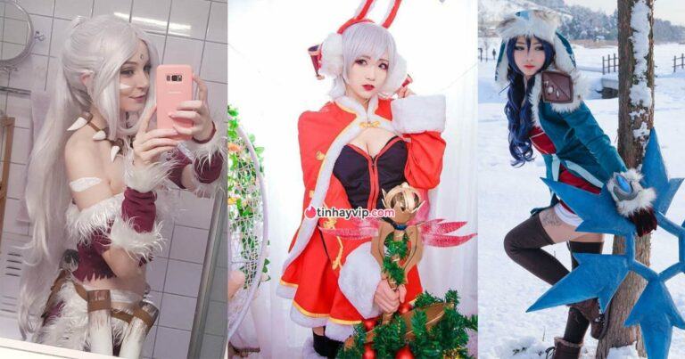 Top ảnh cosplay LMHT Giáng Sinh vừa ngọt ngào vừa gợi cảm