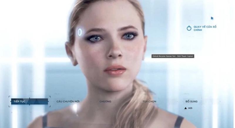 Detroit Become Human sắp ra mắt phiên bản tiếng Việt