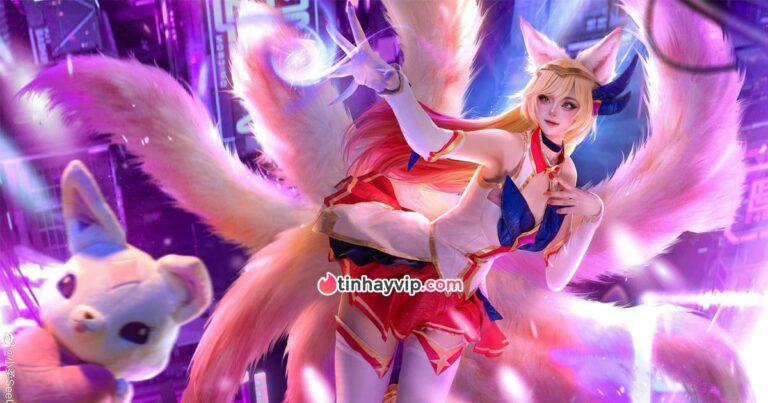 Cosplay Ahri Tiểu Nhu tiếp tục khiến fan lóa mắt vì quá đẹp