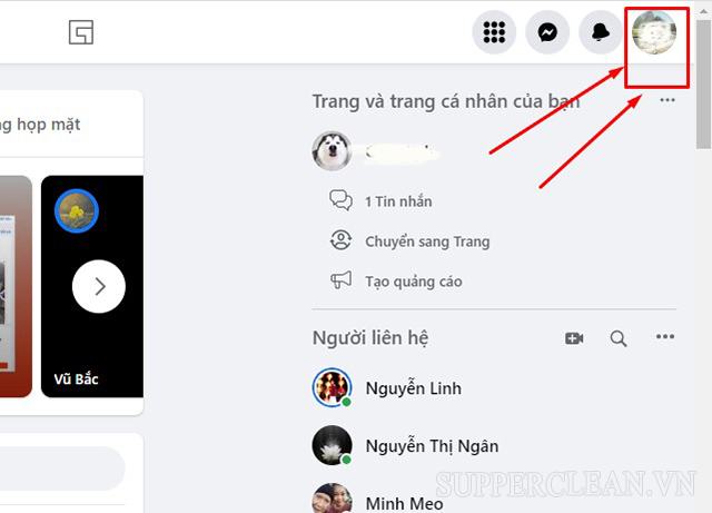 Nhấp để chọn ảnh của bạn