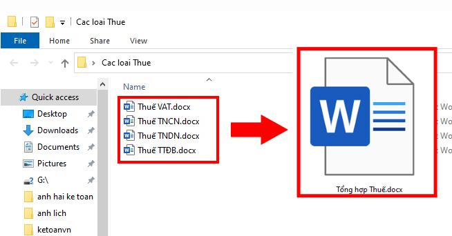 Cách gộp nhiều file Word thành 1 file đơn giản