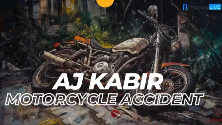 AJ Kabir Motorcycle Accident in Riverside, California