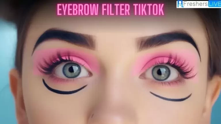 Eyebrow Filter Tiktok, How to Use Eyebrow Filter on Tiktok?