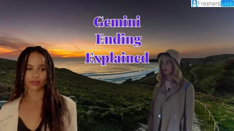 Gemini Movie Ending Explained, The Plot, Cast, and More