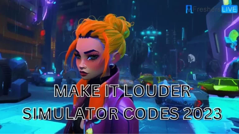 Make It Louder Simulator Codes 2023, How to Redeem it?