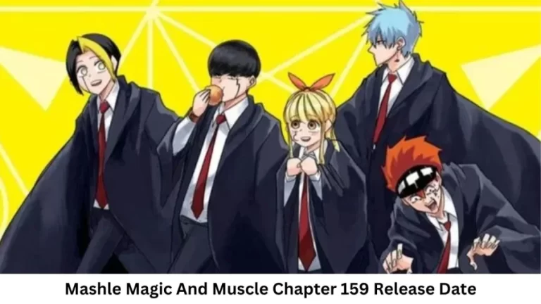 Mashle Magic And Muscle Chapter 159 Release Date and Time, Countdown, When Is It Coming Out?