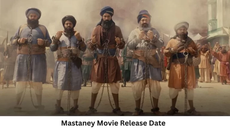 Mastaney Movie Release Date and Time 2023, Countdown, Cast, Trailer, and More!