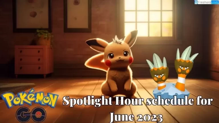 Pokemon Go Spotlight Hour Schedule for June 2023