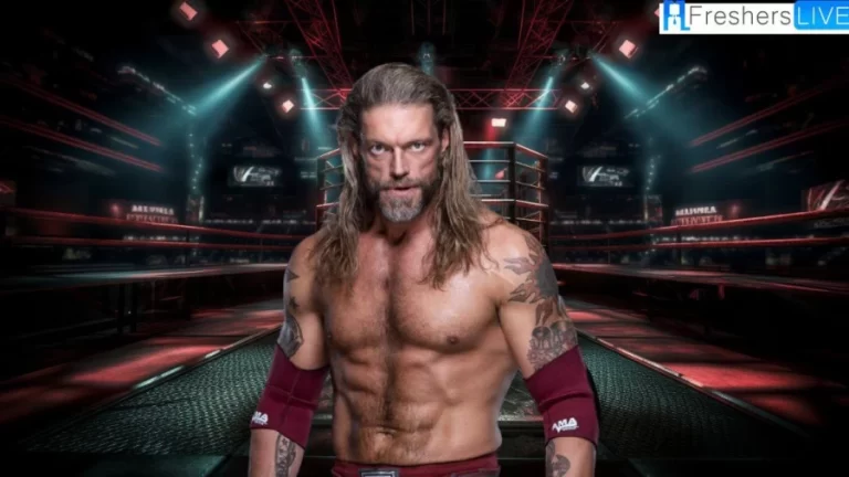 What Happened to Edge WWE? Check His News, Age, Wife and More