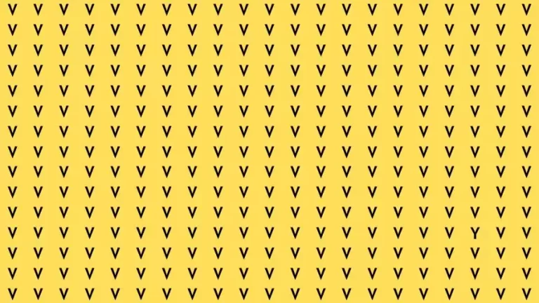 Optical Illusion Brain Test: If you have 50/50 Vision Find the Letter Y in 15 Secs