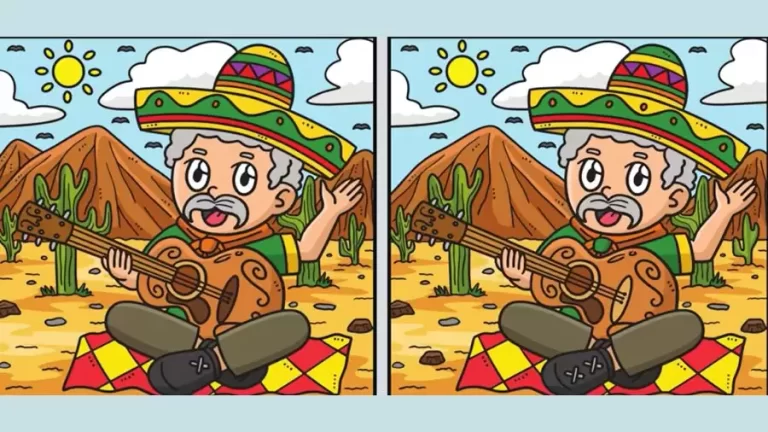 Spot the difference Game: Only a genius can find the 10 differences in less than 40 seconds!