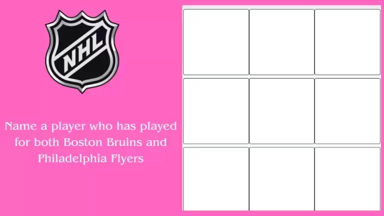 Name a player who has played for both Boston Bruins and Philadelphia Flyers