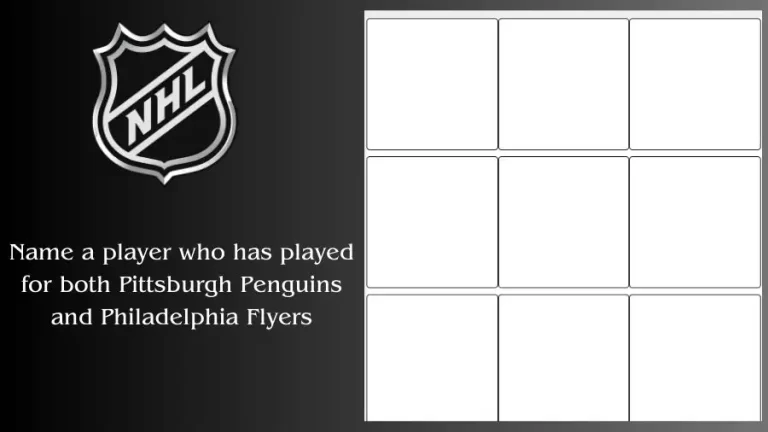 Name a player who has played for both Pittsburgh Penguins and Philadelphia Flyers