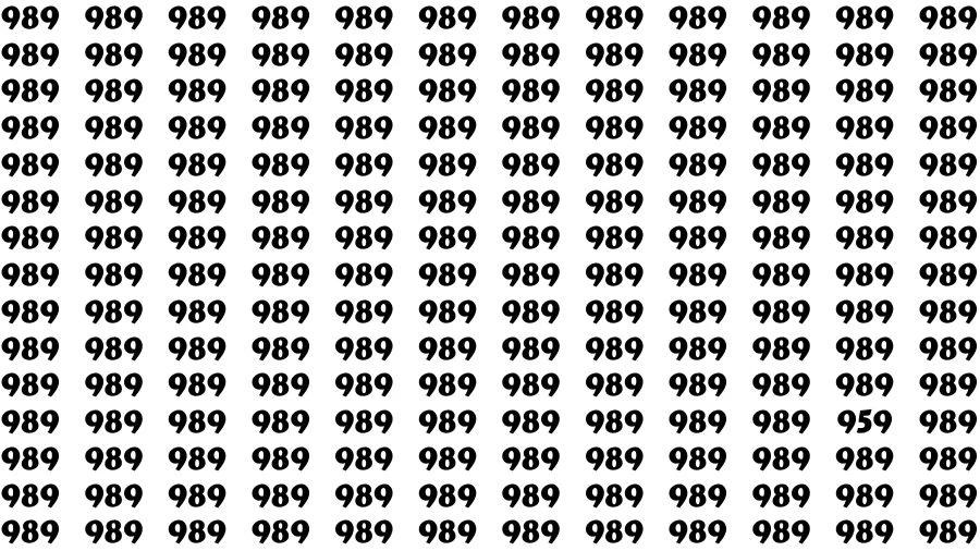 If you have Sharp Eyes Find the number 65 in 20 Secs