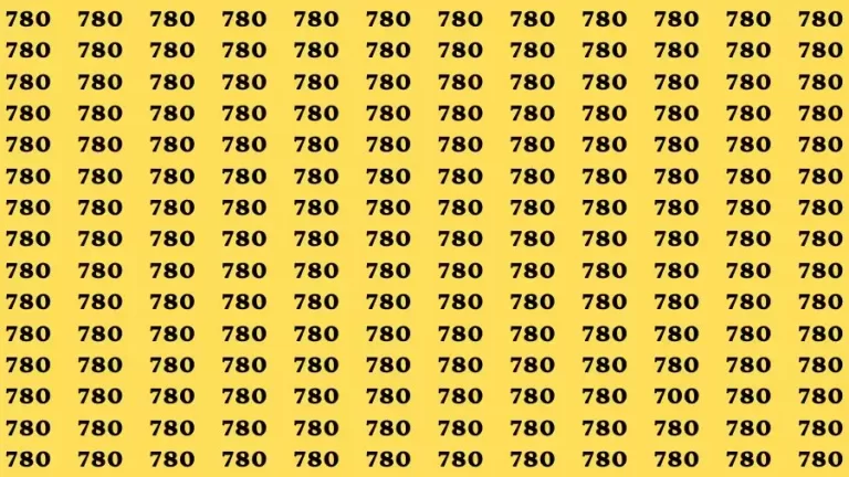 Brain Teaser: If you have Eagle Eyes Find the Number 700 in 15 Secs