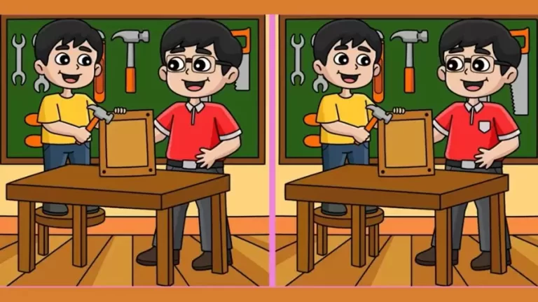 Brain Teaser Spot the Difference Picture Puzzle: If you have Eagle Eyes find the 3 differences in less than 20 seconds!