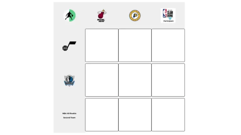 NBA Crossover Grid Immaculate Answers Today July 09 2023