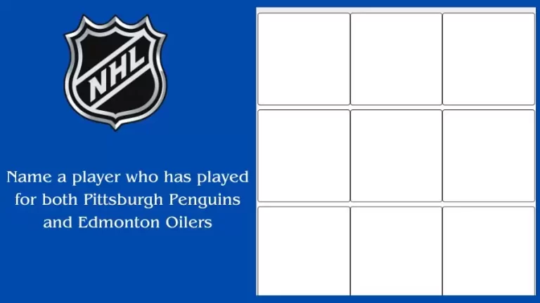 Name a player who has played for both Pittsburgh Penguins and Edmonton Oilers