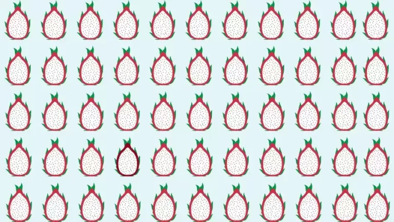 Observation Skills Test: Can you find the Odd Dragon Fruit in 10 Seconds?