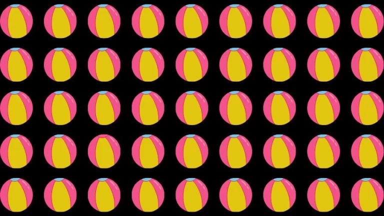 Optical Illusion Brain Challenge: Can you find the Odd Ball in 12 Seconds?