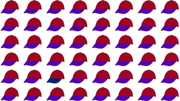 Optical Illusion Brain Challenge: Can you find the Odd Hat in 12 Seconds?