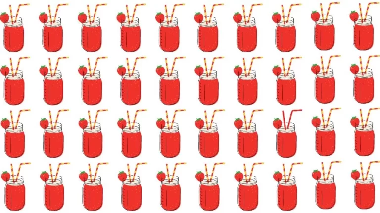 Optical Illusion Eye Test:Can you find the Odd Juice in 20 Seconds?