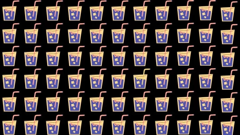 Optical Illusion Brain Challenge: If you have Eagle Eyes find the Odd Juice in 15 Seconds