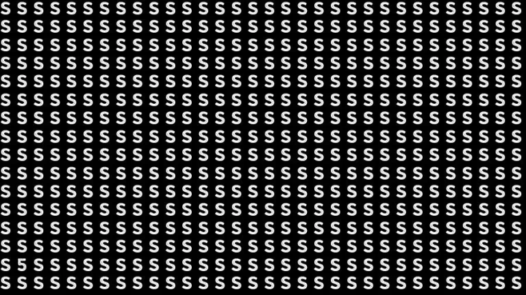 Observation Brain Challenge: If you have Eagle Eyes Find the number 5 in 18 Secs