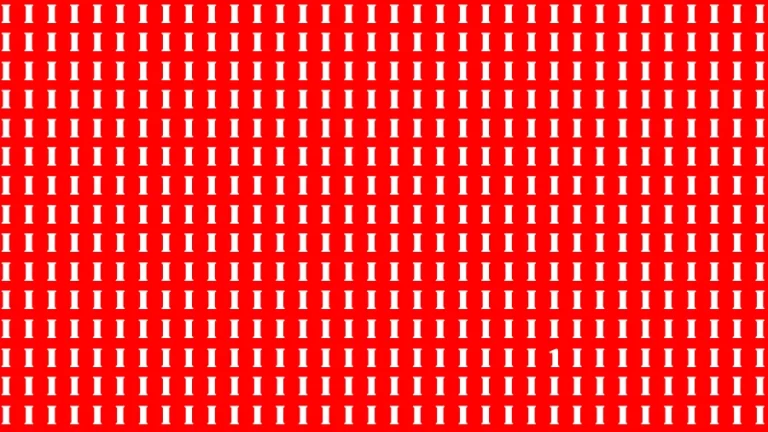 Optical Illusion Brain Challenge: If you have 50/50 Vision Find the Number 1 in 14 Secs