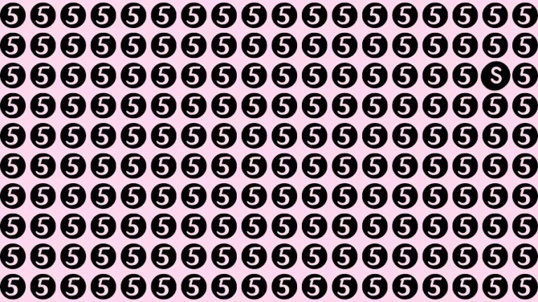 Observation Brain Challenge: If you have Sharp Eyes Find the Letter S in 20 Secs