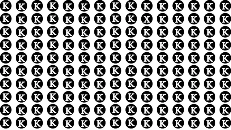 Test Visual Acuity: If you have Sharp Eyes Find the X in 15 Secs