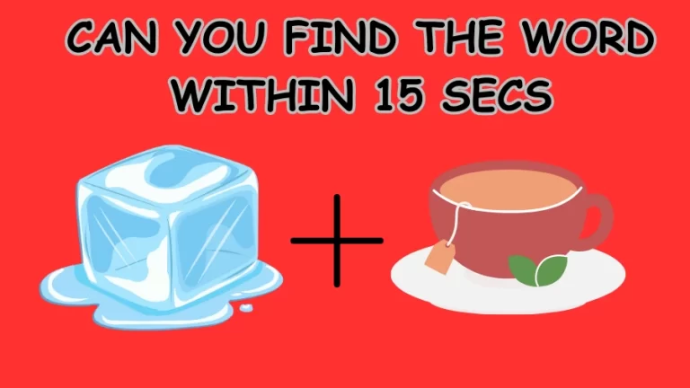 Emoji Riddles: If you are a Genius Find the Word within 15 Secs