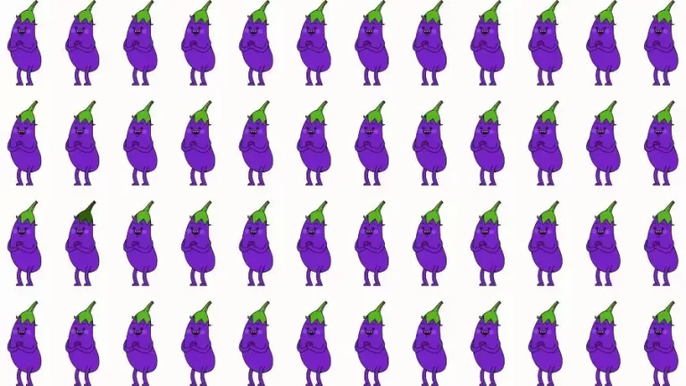 Observation Skills Test: Can you find the Odd Brinjal in 10 Seconds?